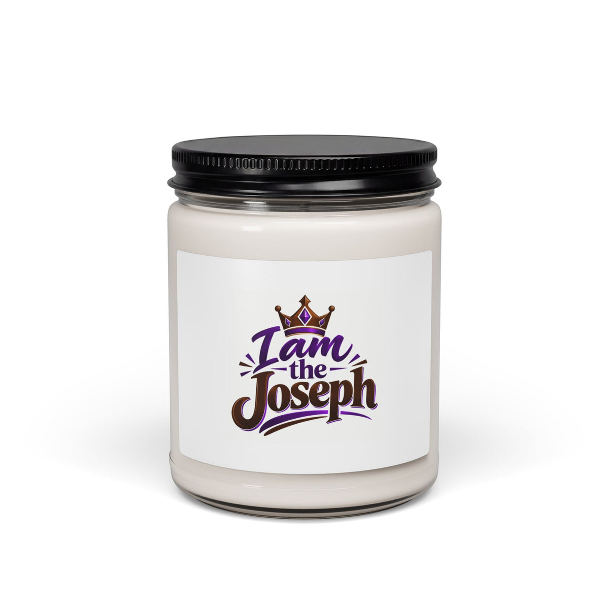 I Am the Joseph 9oz Scented Soy Candle — Personalized Name Gift