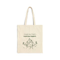 Faith Mountain Tote — "Walk by faith, not by sight" Canvas Bag
