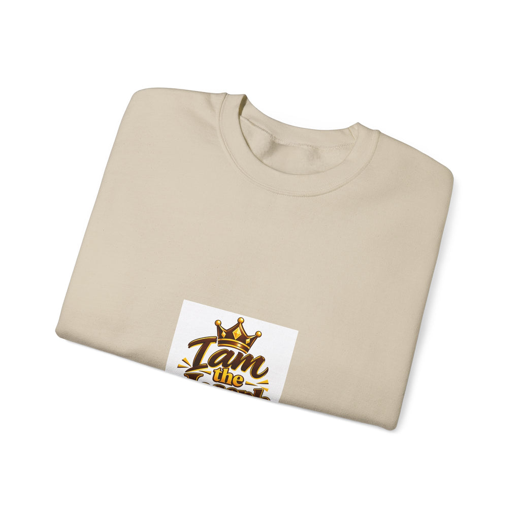 I Am the Joseph Crewneck Sweatshirt — King Crown Graphic Pullover