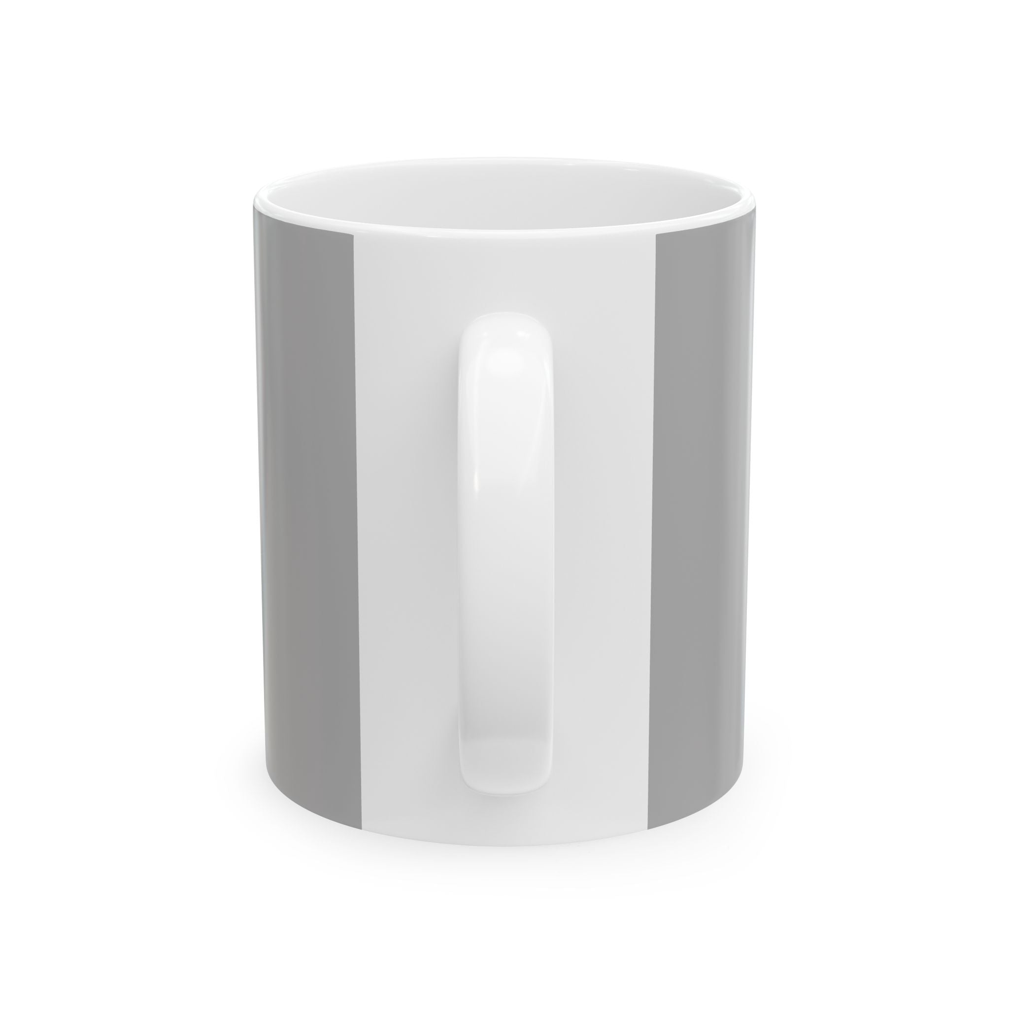 Grey Heart Mug