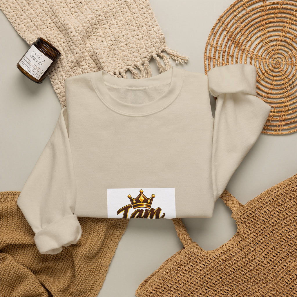 I Am the Joseph Crewneck Sweatshirt — King Crown Graphic Pullover