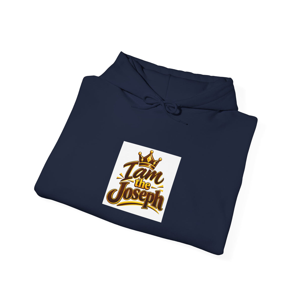 I Am Joseph Hoodie — Inspirational Crown Graphic Sweatshirt