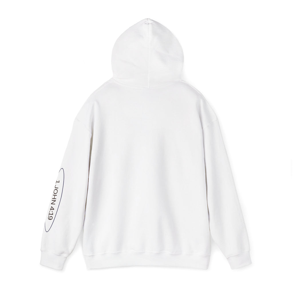 Beloved Club Hoodie – 1 John 4:10 Christian Faith Pullover