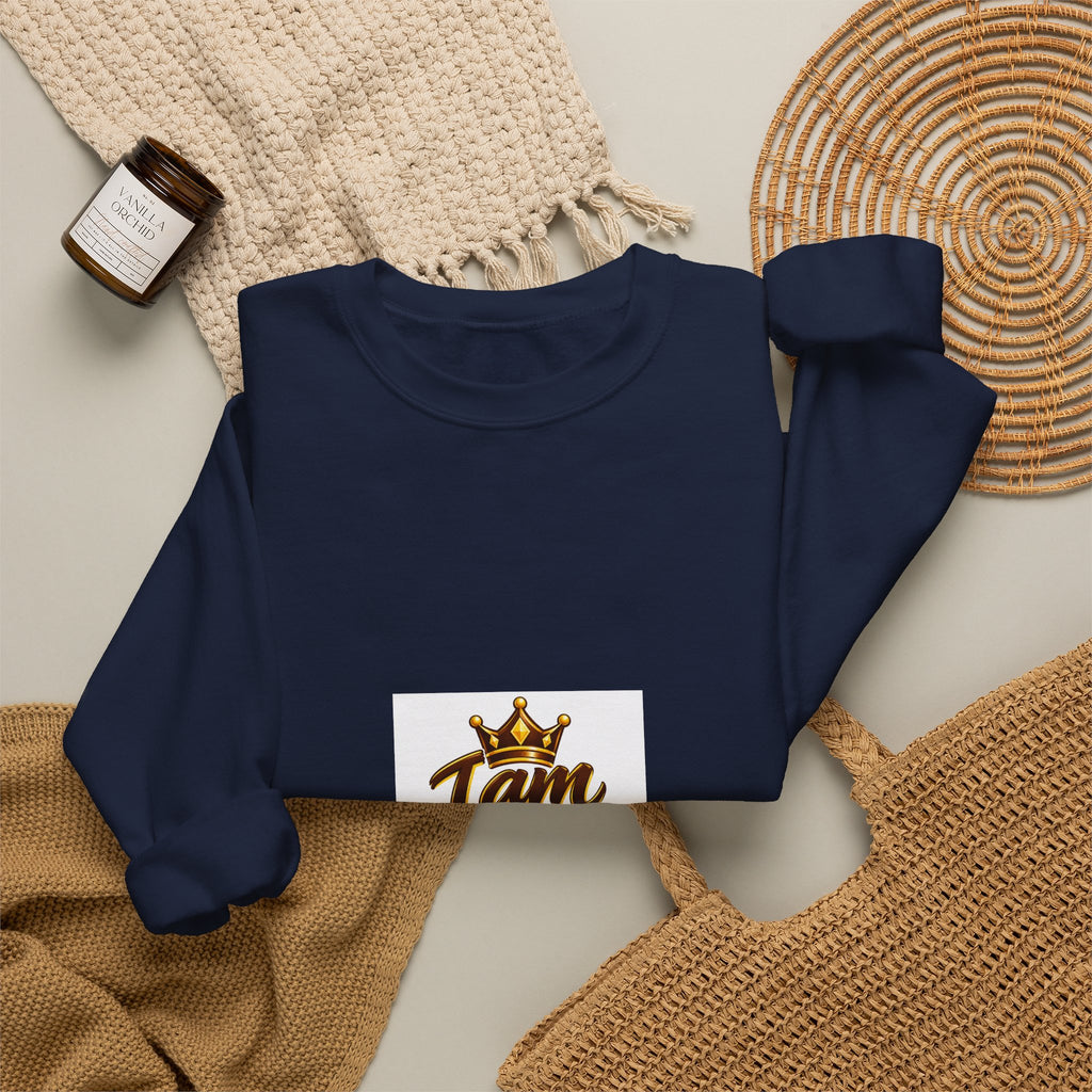 I Am the Joseph Crewneck Sweatshirt — King Crown Graphic Pullover