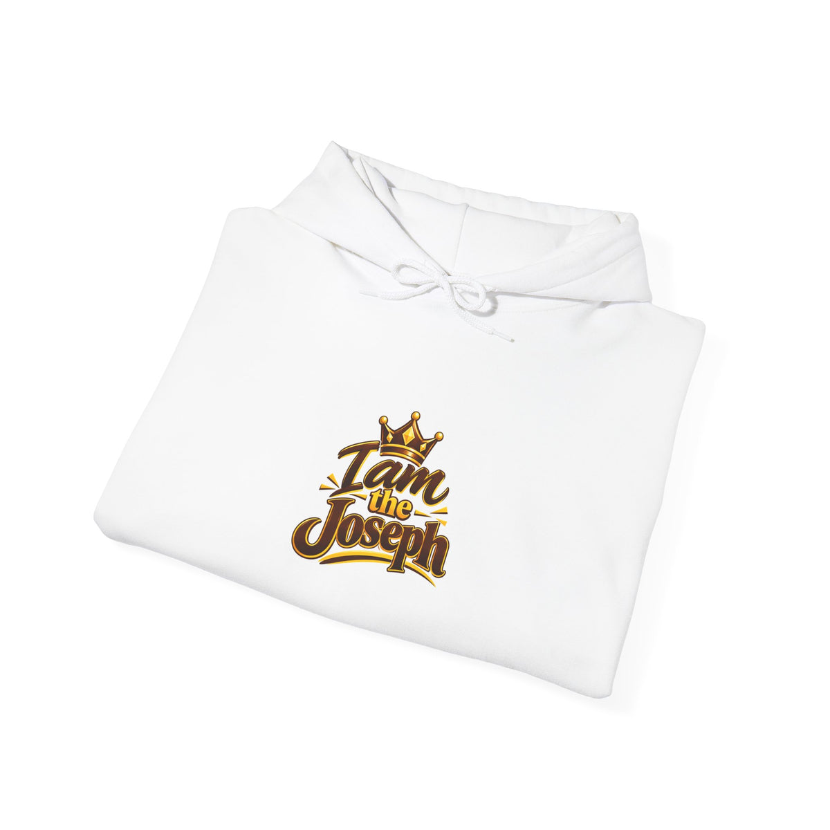 I Am Joseph Hoodie — Inspirational Crown Graphic Sweatshirt
