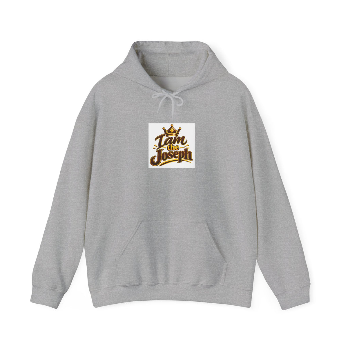 I Am Joseph Hoodie — Inspirational Crown Graphic Sweatshirt