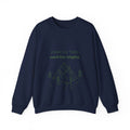 Inspirational Sweatshirt - "Walk by faith, not by sight" Mountain Crewneck