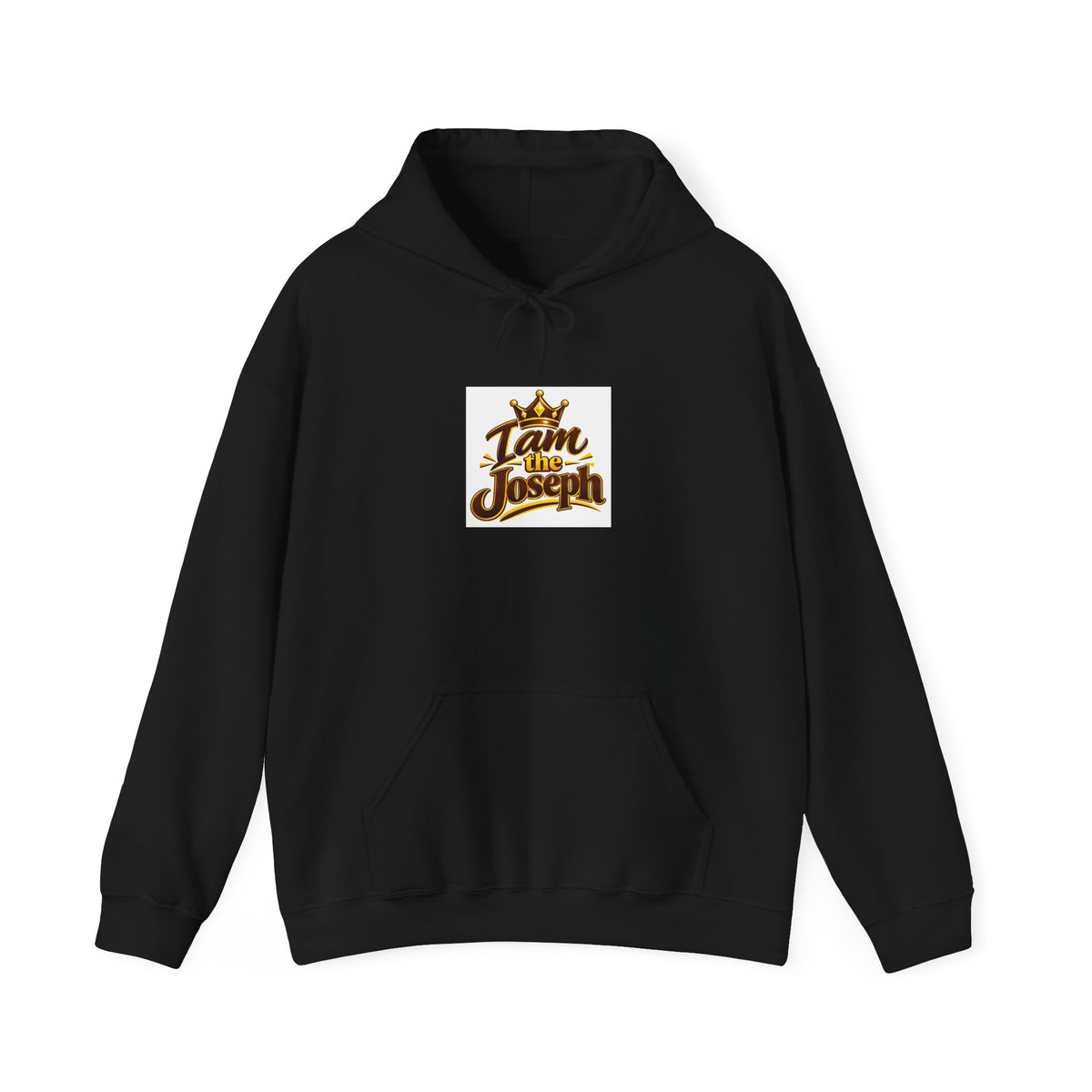 I Am Joseph Hoodie — Inspirational Crown Graphic Sweatshirt