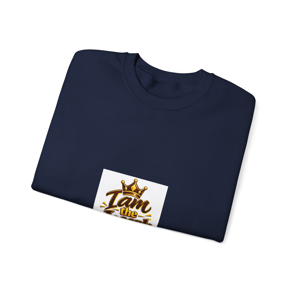 I Am the Joseph Crewneck Sweatshirt — King Crown Graphic Pullover