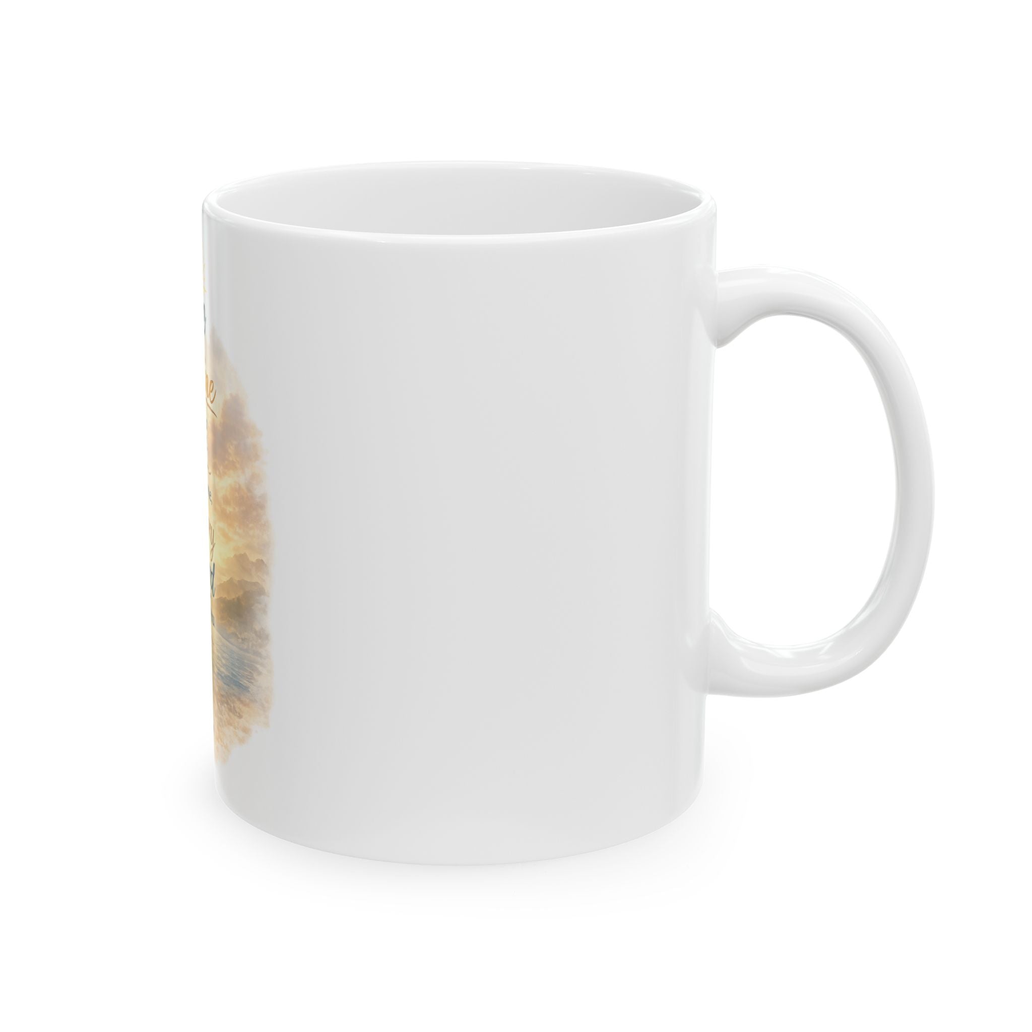 Arise and Shine Christian Coffee Mug — Isaiah 60:1 Sunrise Faith Mug (11oz, 15oz)