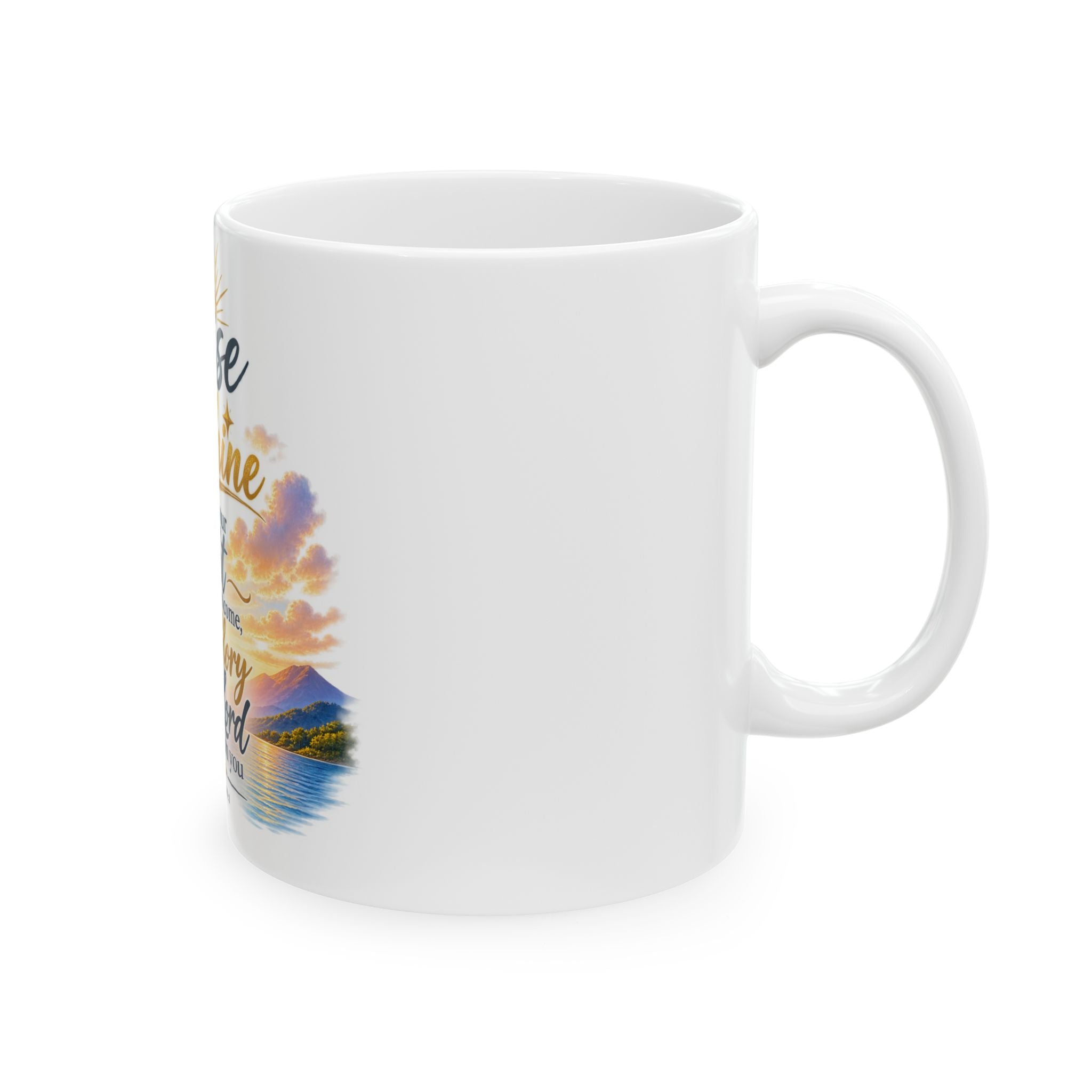 Christian Inspirational Mug — "Arise and Shine" Bible Verse 11oz/15oz