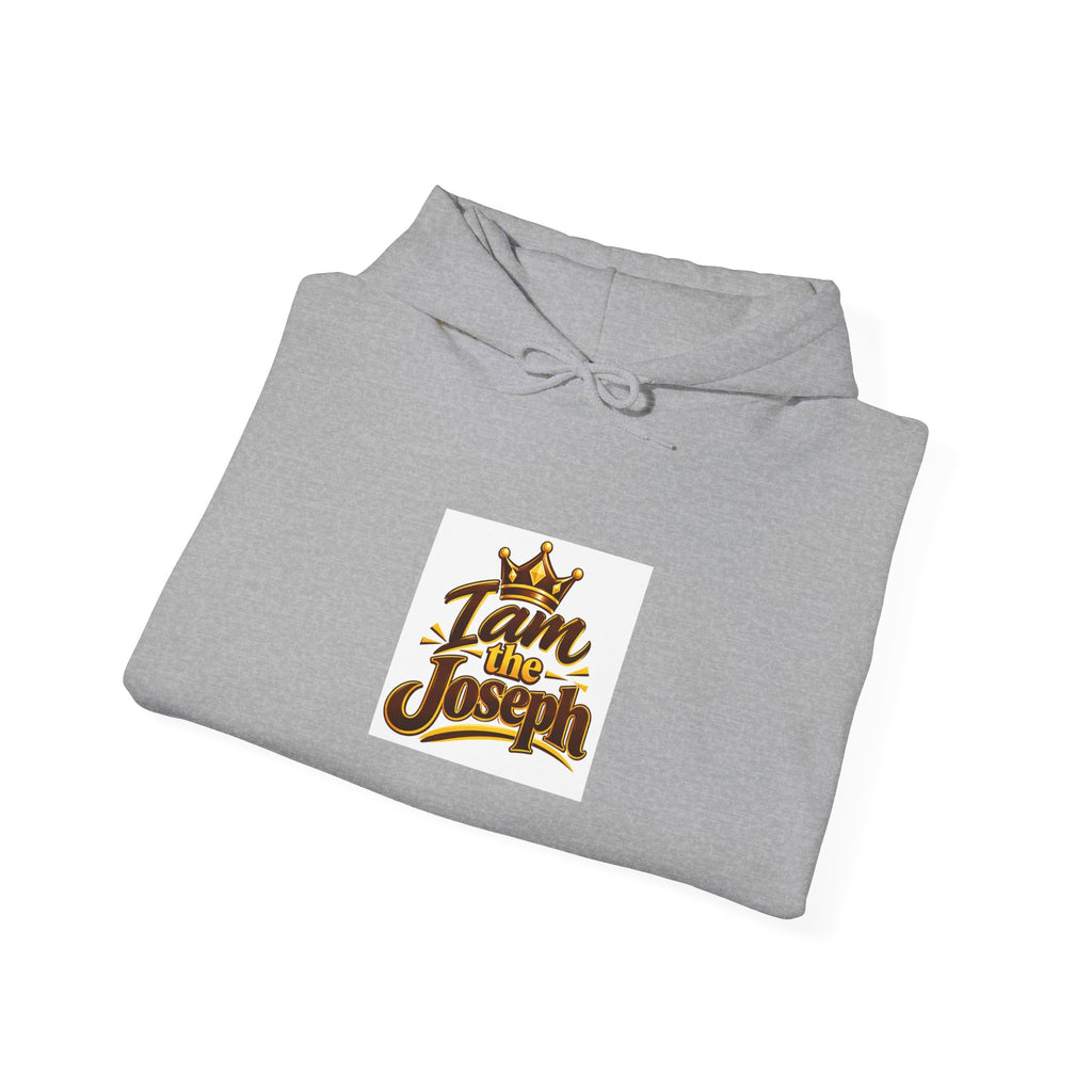 I Am Joseph Hoodie — Inspirational Crown Graphic Sweatshirt