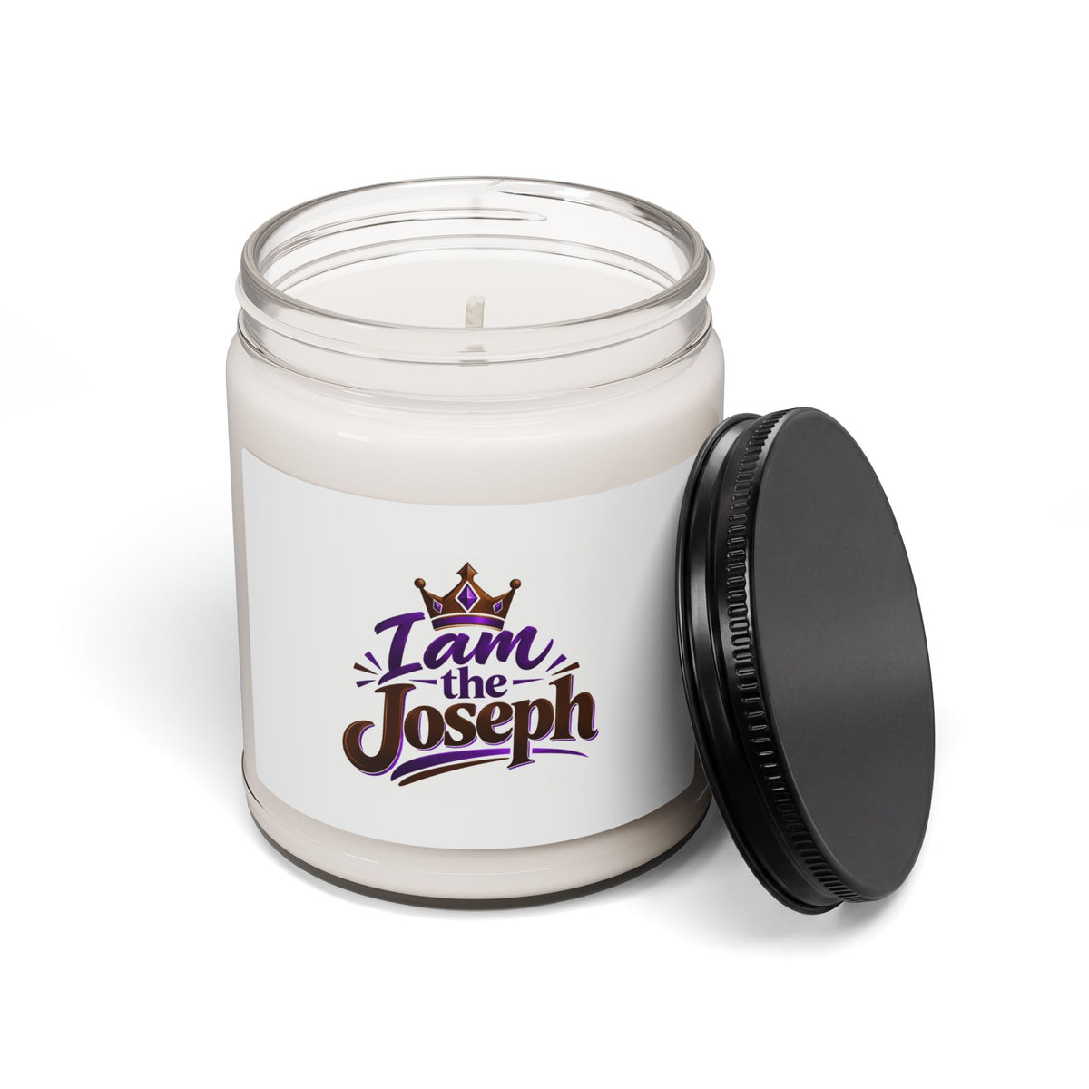 I Am the Joseph 9oz Scented Soy Candle — Personalized Name Gift