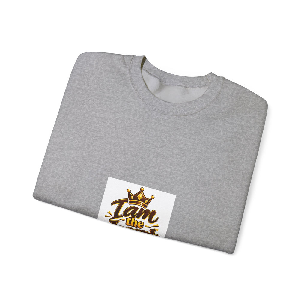 I Am the Joseph Crewneck Sweatshirt — King Crown Graphic Pullover
