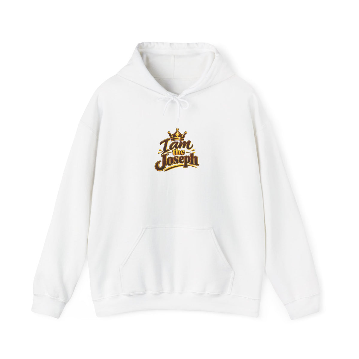 I Am Joseph Hoodie — Inspirational Crown Graphic Sweatshirt