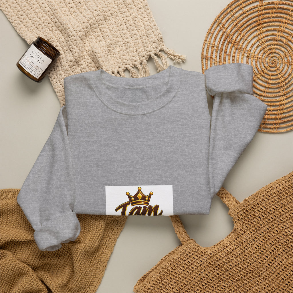 I Am the Joseph Crewneck Sweatshirt — King Crown Graphic Pullover