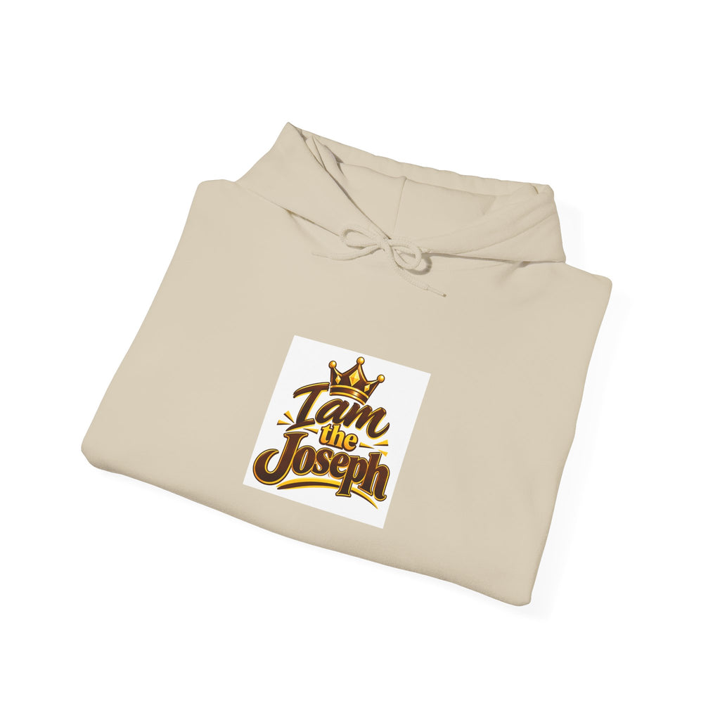 I Am Joseph Hoodie — Inspirational Crown Graphic Sweatshirt
