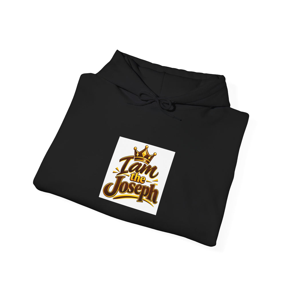 I Am Joseph Hoodie — Inspirational Crown Graphic Sweatshirt