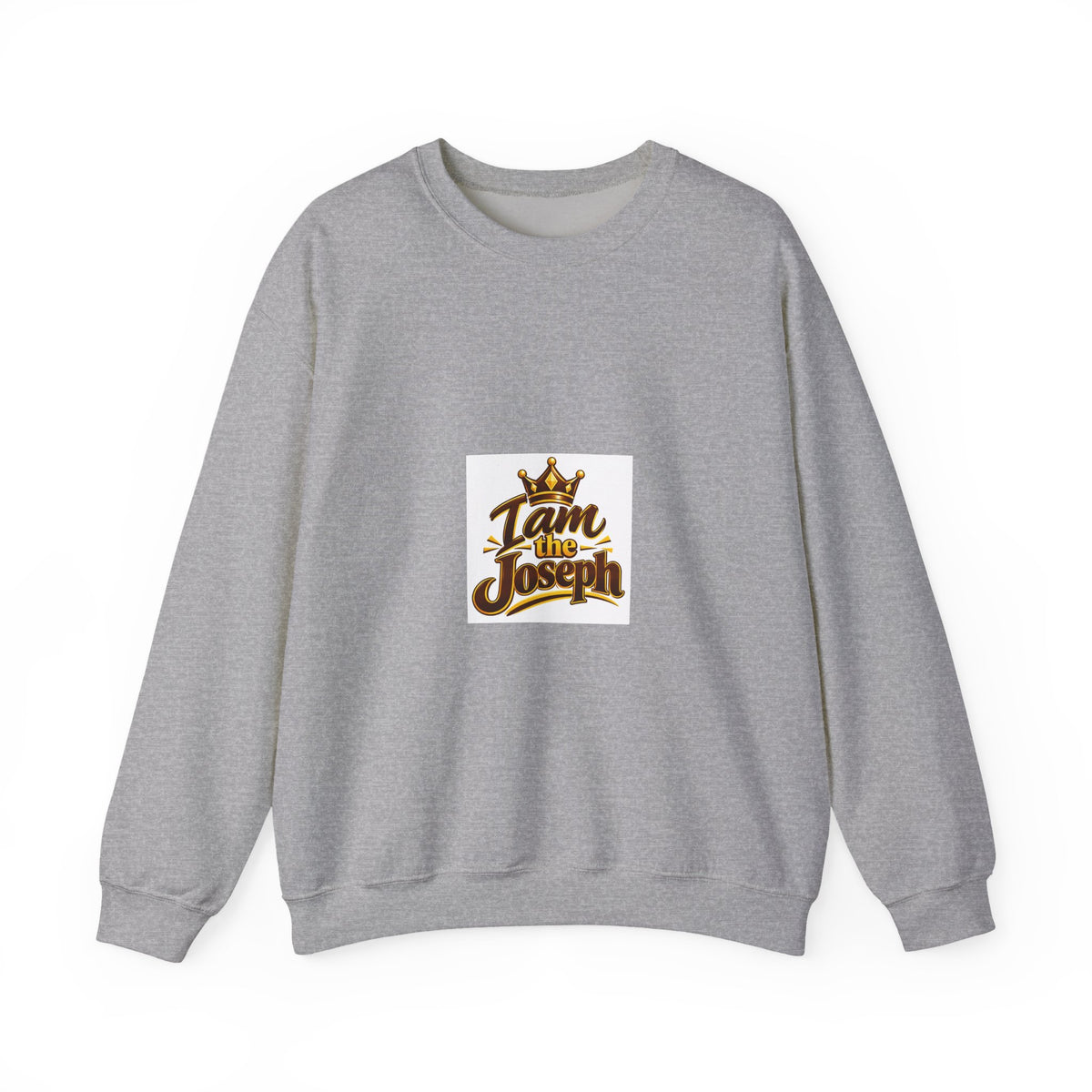 I Am the Joseph Crewneck Sweatshirt — King Crown Graphic Pullover