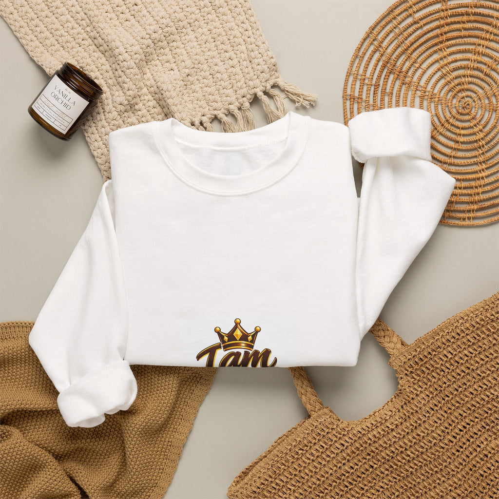 I Am the Joseph Crewneck Sweatshirt — King Crown Graphic Pullover