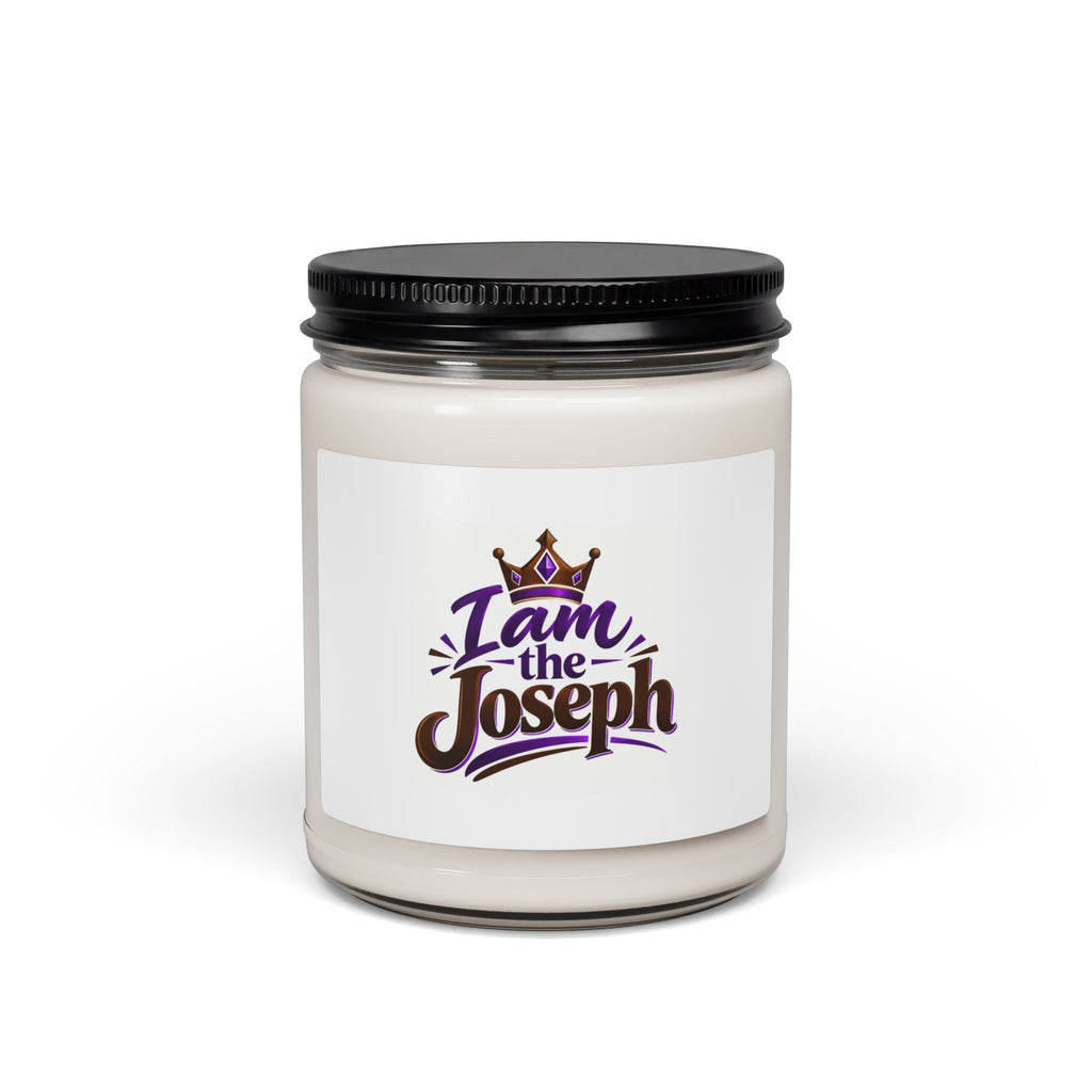I Am the Joseph 9oz Scented Soy Candle — Personalized Name Gift