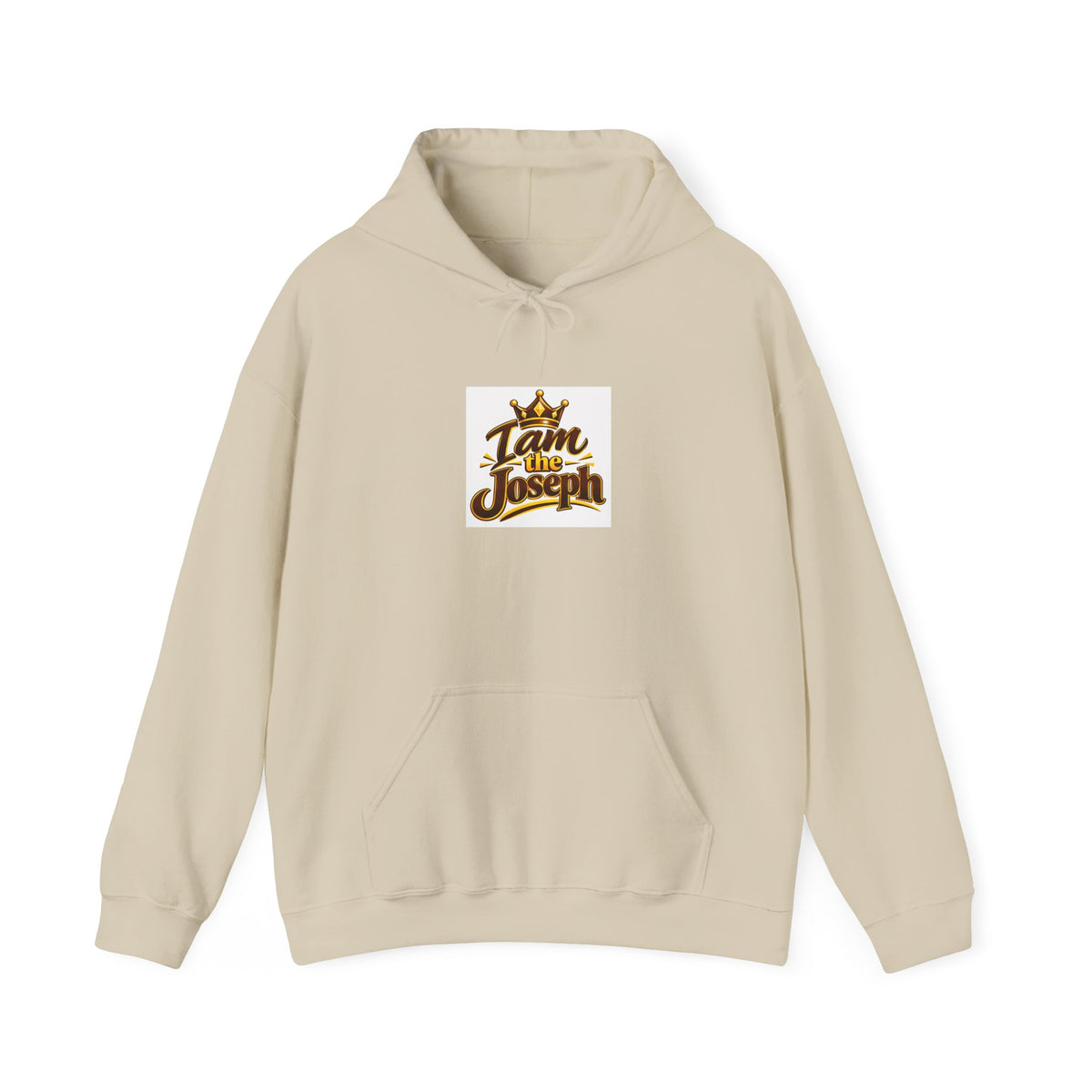 I Am Joseph Hoodie — Inspirational Crown Graphic Sweatshirt