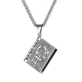 New Simple Stylish Foldable Bible Keychain Mini Bible Keychain
