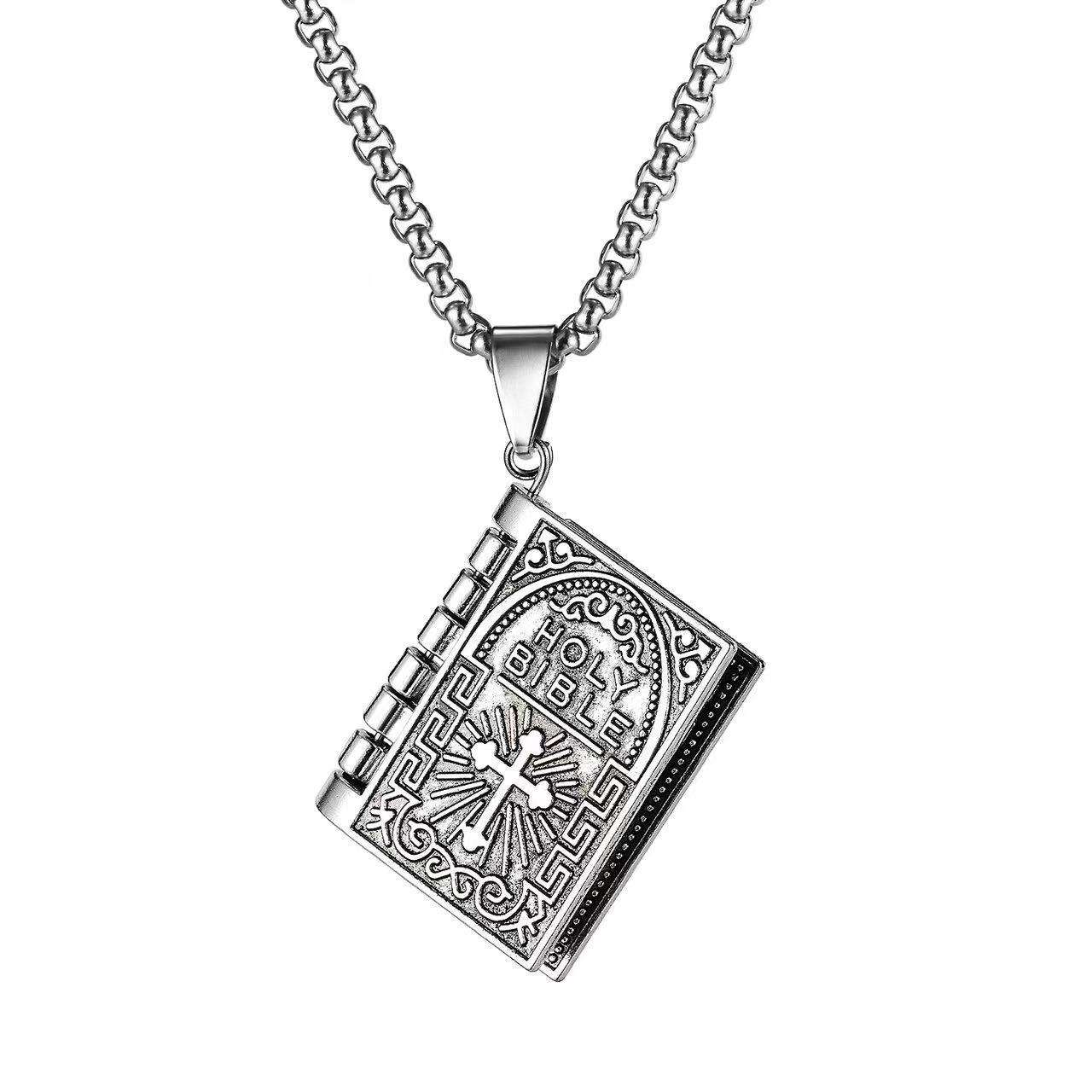New Simple Stylish Foldable Bible Keychain Mini Bible Keychain