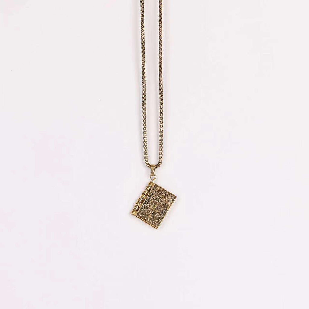 New Simple Stylish Foldable Bible Keychain Mini Bible Keychain